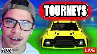 🟡 Playing Rocket League Tourneys With Subscribers #rocketleague #RocketLeagueLive #Gaming