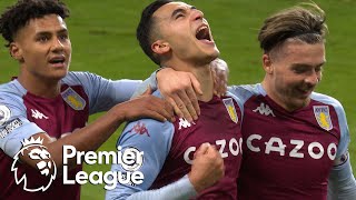 Anwar El Ghazi beauty seals Aston Villa win against Crystal Palace | Premier League | NBC Sports