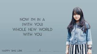 Peabo Bryson, Regina Belle - A Whole New World (Cover by Hanin Dhiya & Andmesh) (Lirik)