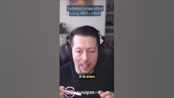 Dynamic integration using LLMs MCP and Apache Flink