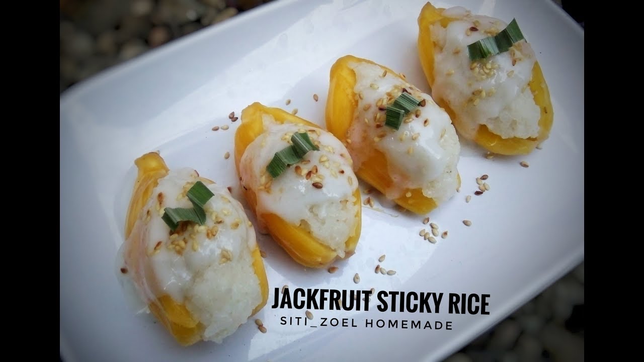 Jackfruit Sticky Rice JACKFRUIT STICKY RICE | KETAN NANGKA ALA THAI - YouTube