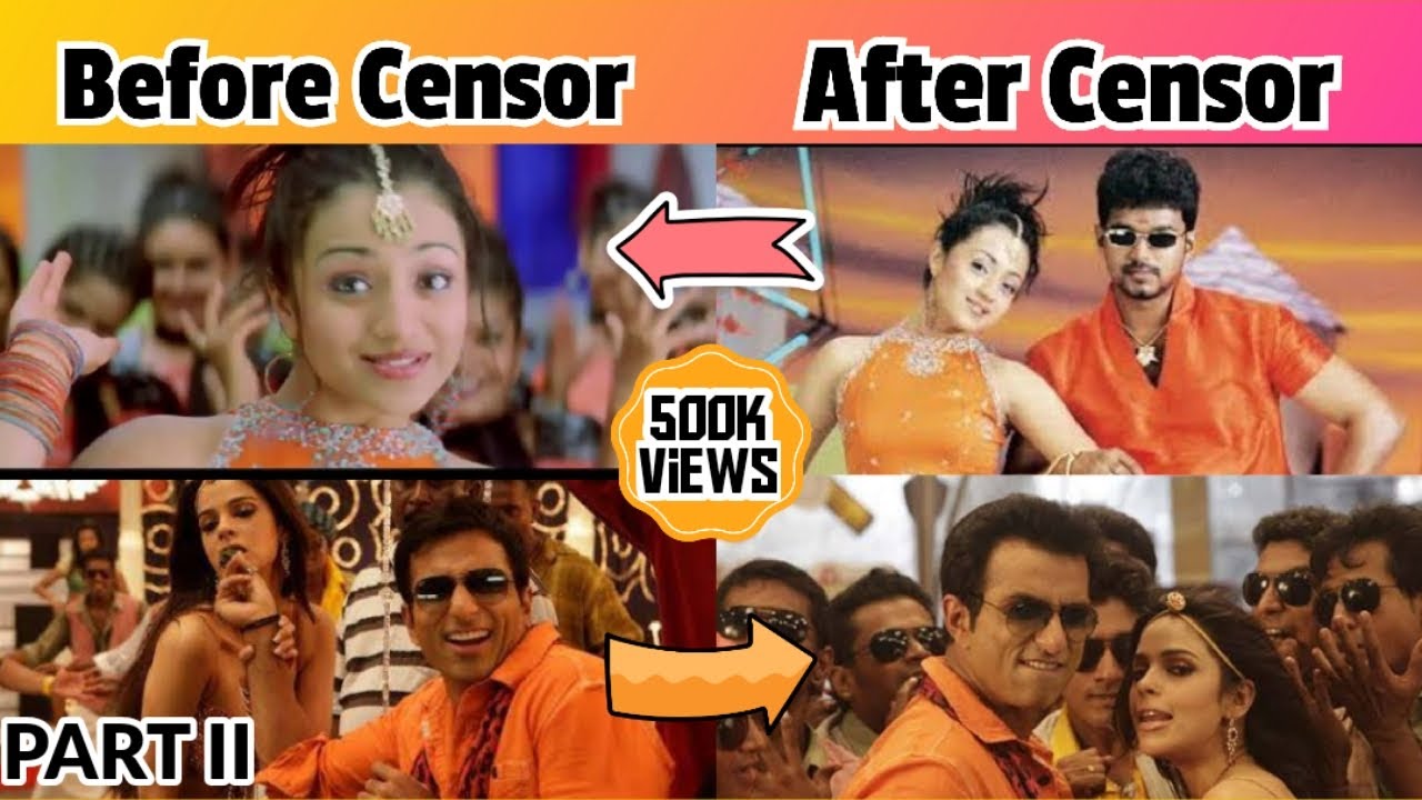 Tamil Censored Songs Part 1 Lyrics Changes Beep Muted Mஊ Youtube