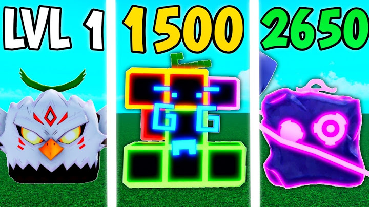 Noob To Max Using Every Reworked Fruit In Bloxfruits