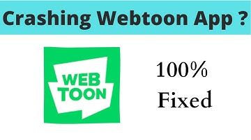 Fix Auto Crashing Webtoon App/Keeps Stopping App Error in Android Phone|App stopped on Android & IOS