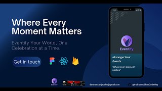 Eventify - Stunning Mobile App UI/UX Design | Figma  #MobileAppDesign