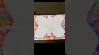 Butterfly Negative Space Art for Kids | Easy Fine Motor Activity