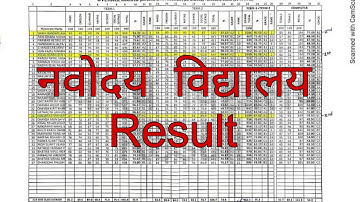 Jnv Result  2024 Class 6 // How to Check  Jnv Result  2024 / Navodaya  Result/ Jnv Result kab ayega