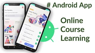 Online Learning Android App | Android Studio Tutorial screenshot 4