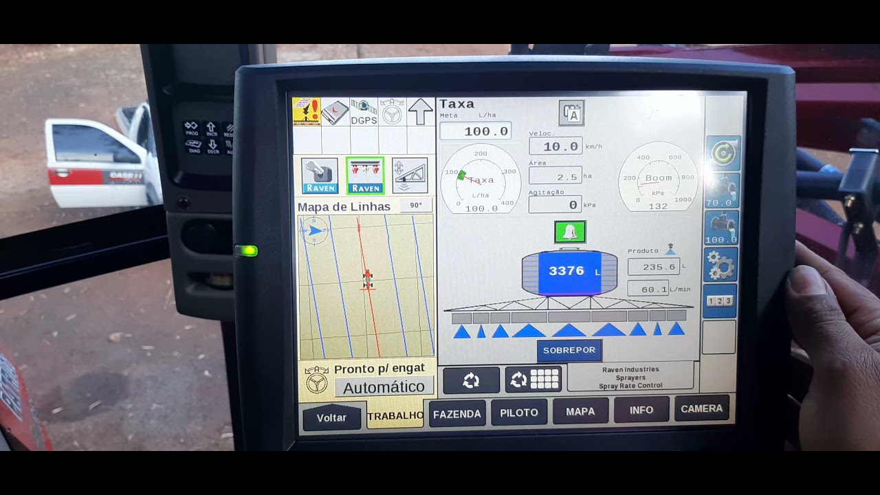 Patriot 250 e Patriot 350 Aferir vazão