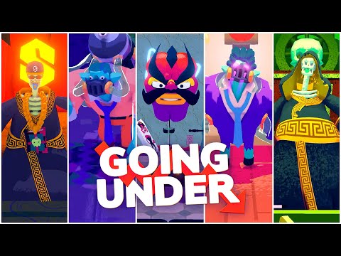 Going Under - All Boss Fights, Ending, x Credits