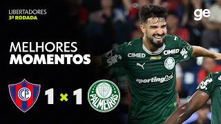 CERRO PORTEÑO 1 x 1 PALMEIRAS | MELHORES MOMENTOS | CONMEBOL LIBERTADORES 2026 | ge.globo