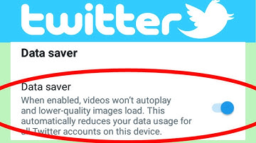 How To Enable Data Saving Mode In Twitter