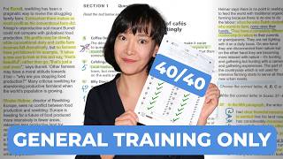 IELTS General Training Reading FINALLY EXPLAINED