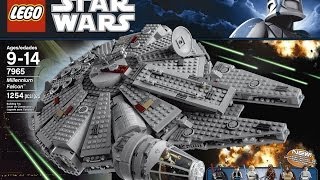 Lego Star Wars Millennium Falcon-7965 Time-Lapse