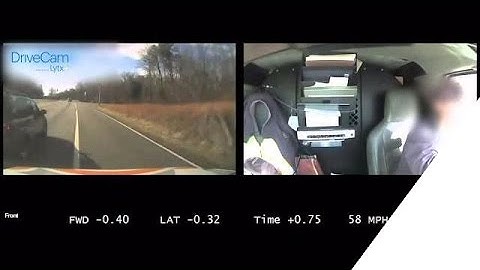 Utility Van - Hard Brake Avoids Rear End Collision ​​​| DriveCam Video