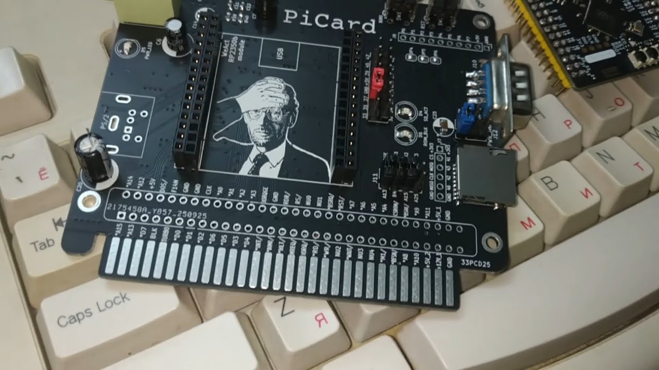 PiCard - universal expansion card for ZX Spectrum by Alex Ekb
