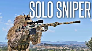 SOLO STEALTH SNIPER! - ArmA 3 King Of The Hill