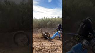 JUMPING RIVER ON DIRTBIKE!! HUGE FAIL