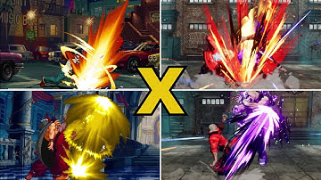 Garou: Mark of the Wolves X Fatal Fury: City of the Wolves – Super Move Comparison