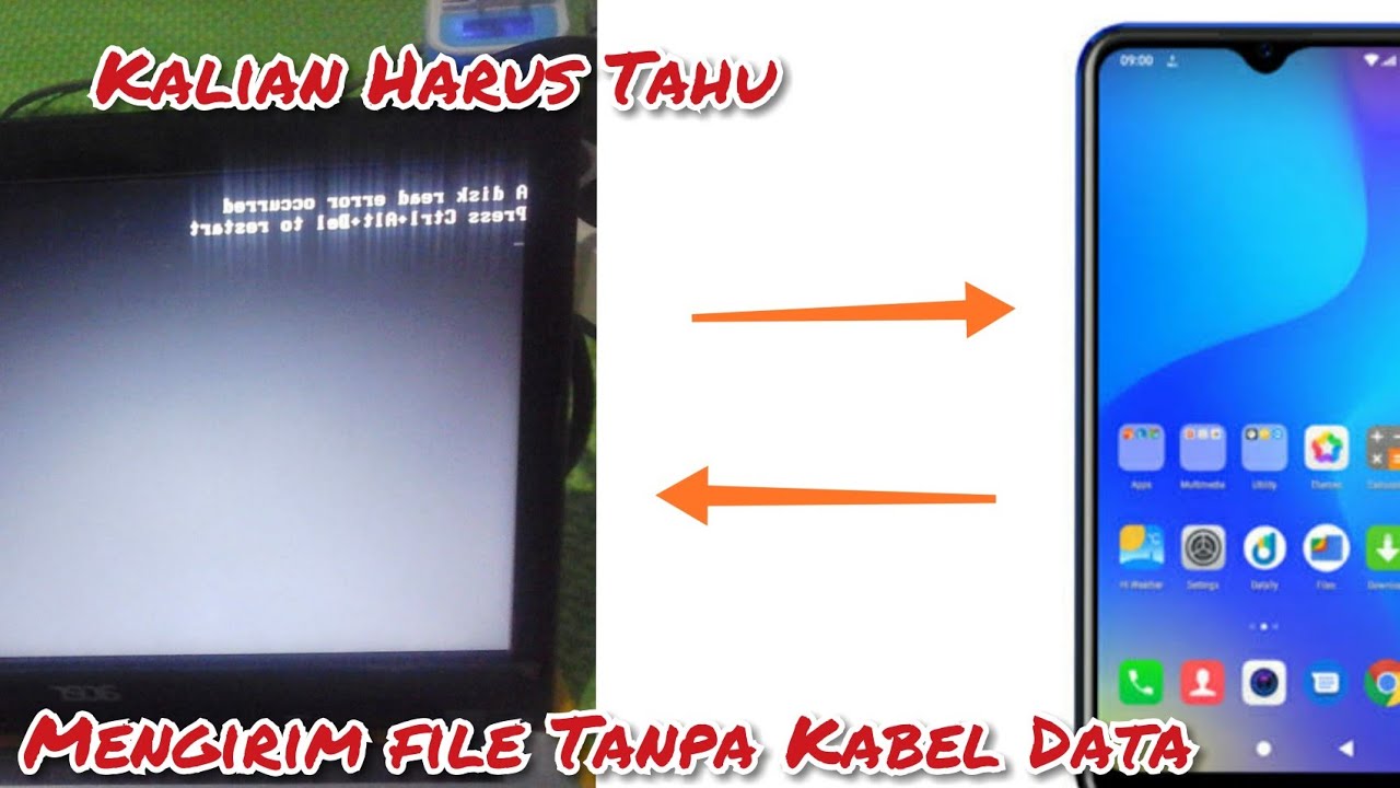 Cara  Mudah Mengirim File Dari  HP Ke Laptop  YouTube