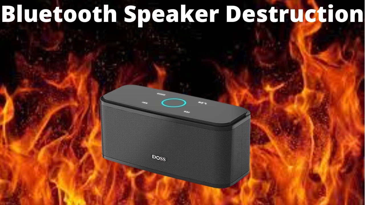 Bluetooth Speaker Destruction