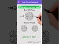 Which is MORE Pizza? (99% of People Get This Wrong!) - Math Tricks - Math Hacks