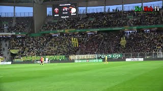 JSK - Magnifique Ambiance Avec Les Supporters Des Canaris Au Stade Nelson Mandela à Alger …