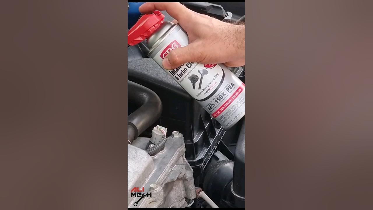 Decarbonizing with CRC intake valve cleaner shorts YouTube