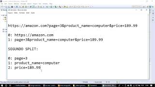 String em Java   exemplo split