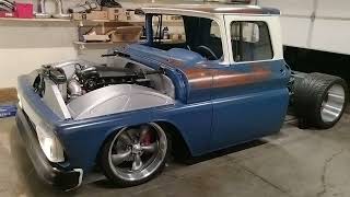 1963 GMC / c10 ls swapped back yard build