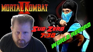 MIND-BLOWING Speedrun Glitch! Mortal Kombat II Sub-Zero World Record!