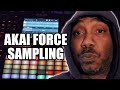 AKAI Force 3.0.5 Tutorial -  How To Chop Samples (Hip hop)