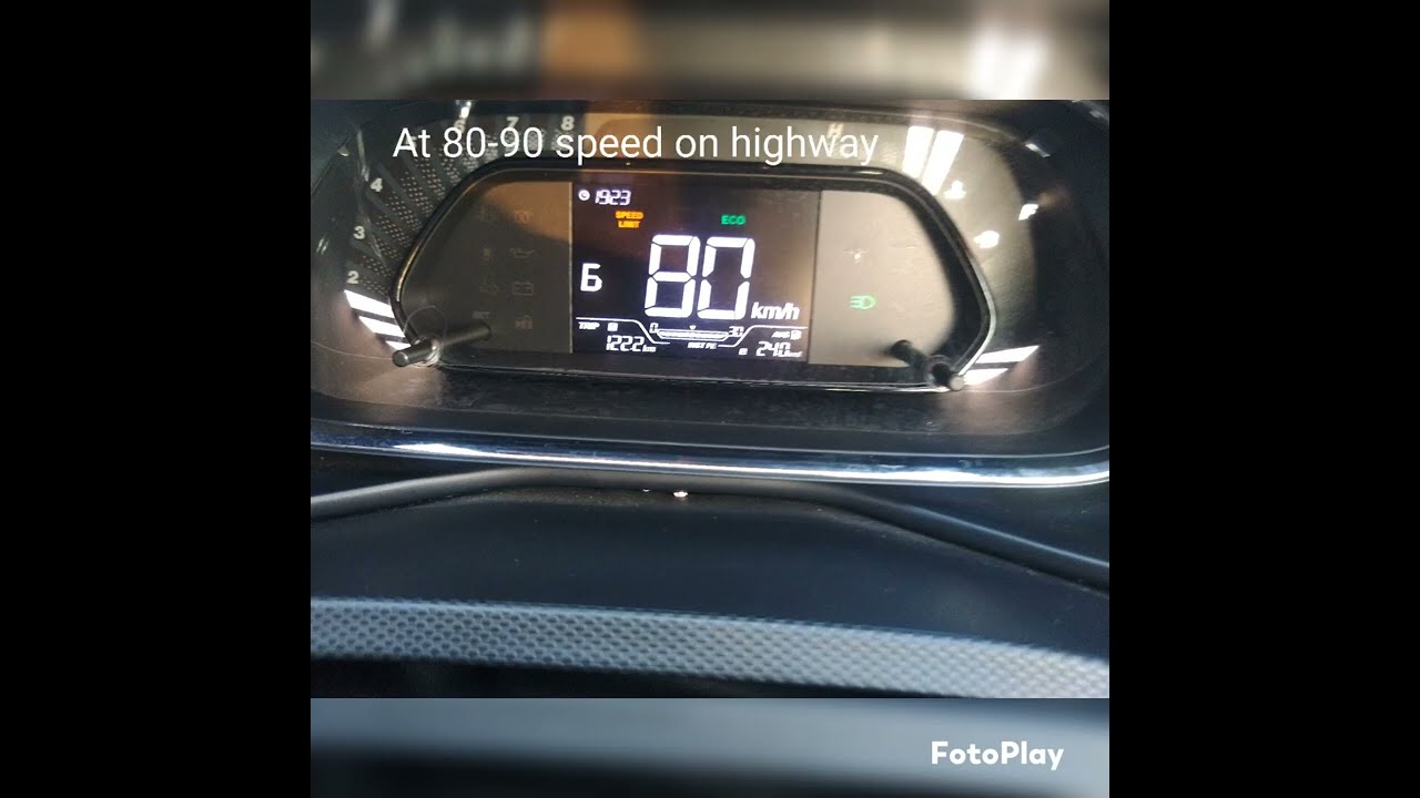 Tata Nexon BS6 Petrol highway eco mode mileage