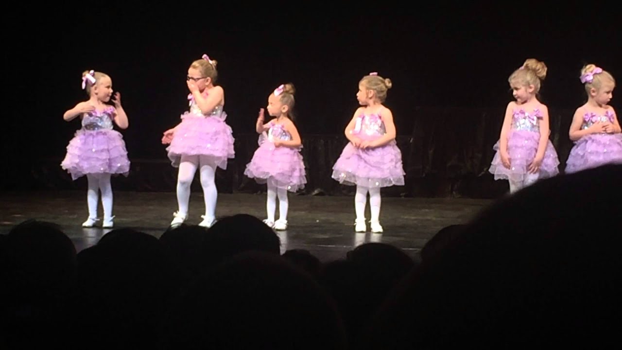 Anezka First Dance Recital Fall 2014 3 years old Tap - YouTube