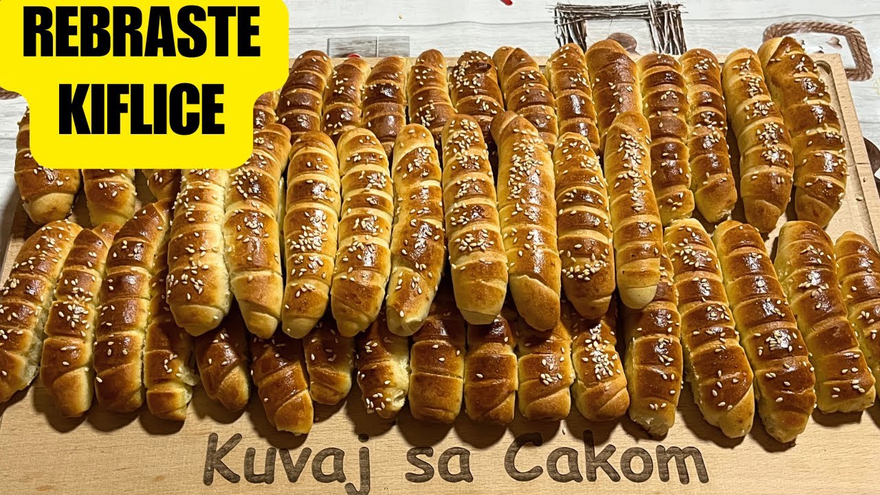Rebraste kiflice❗️Testo meko kao pamuk