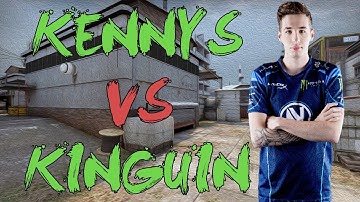 CSGO: POV G2 kennyS vs Kinguin (26/11) cache @ ESL Pro League Season 5 EU