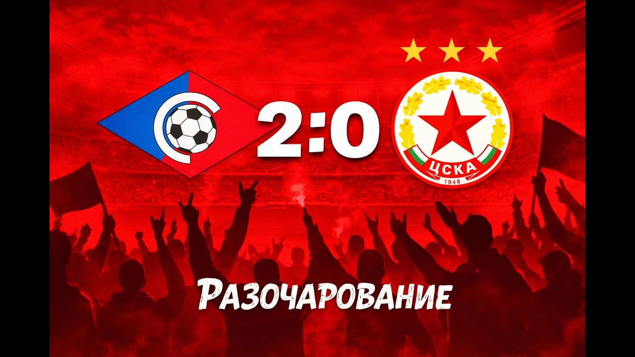❌ Без битка няма победа! 😡 Първа загуба за годината за ЦСКА