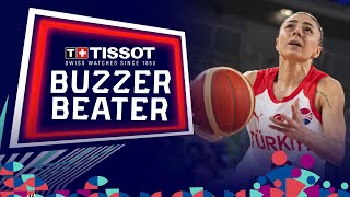 Alperi Onar 🇹🇷 | TISSOT Buzzer Beater vs Serbia | FIBA #EuroBasketWomen 2023 screenshot 4
