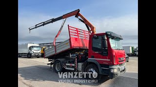 IVECO 120E25 GRU PALFINGER 10501 4 SFILI IDRAULICI