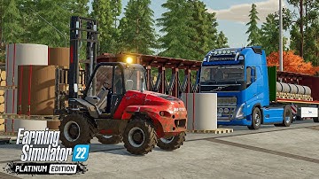 Silverrun Forest🔹Ep. 26 - 32🔹TWO HOURS of FARMING & MUSIC🔹Farming Simulator 22