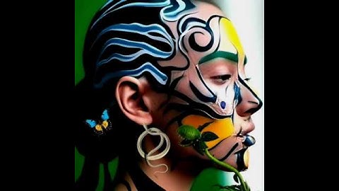 Freedom Of Colours. (My Project Creation Artshow 🌿) #artproject #artdesign #creative #freedom