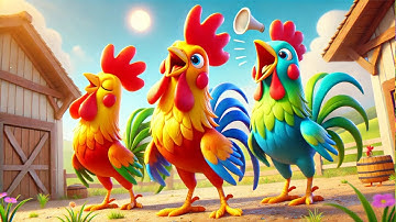 MỞ BÀI NÀY BÉ NÀO CŨNG VỖ TAY - Nhạc Thiếu Nhi Con Gà Gáy - Ca Nhạc Hoạt Hình Thiếu Nhi 4K Cho Bé