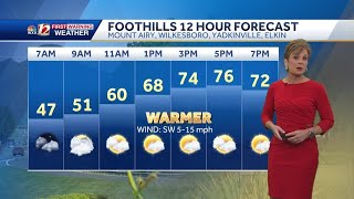WATCH: Warmer, drier Thursday