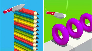 Slice It All Gameplay! Satisfying and Relaxing ASMR Slicing Video NEW UPDATE