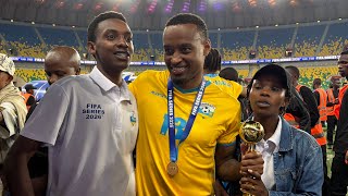 Leroy Jacques Mickels Leads Amavubis Wild Celebrations Fifa Series 2026 Trophy In Kigali