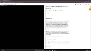 Course 3 - Module 4 - Mempartisi dan Memformat disk drive di Linux - Tutorial Soal IT Support