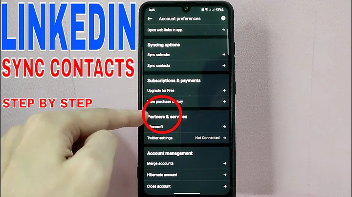 ✅ How To Sync Contacts On LinkedIn 🔴