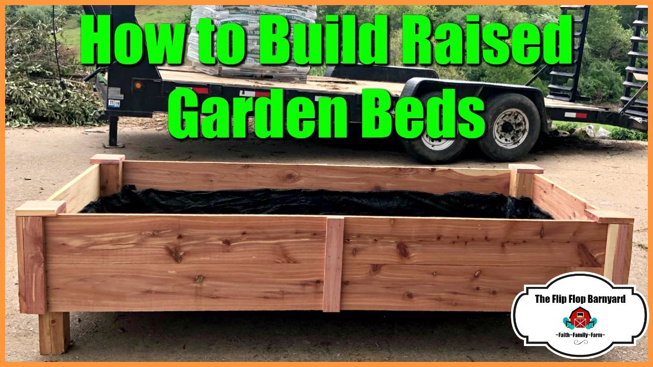 How to Build Raised Garden Beds