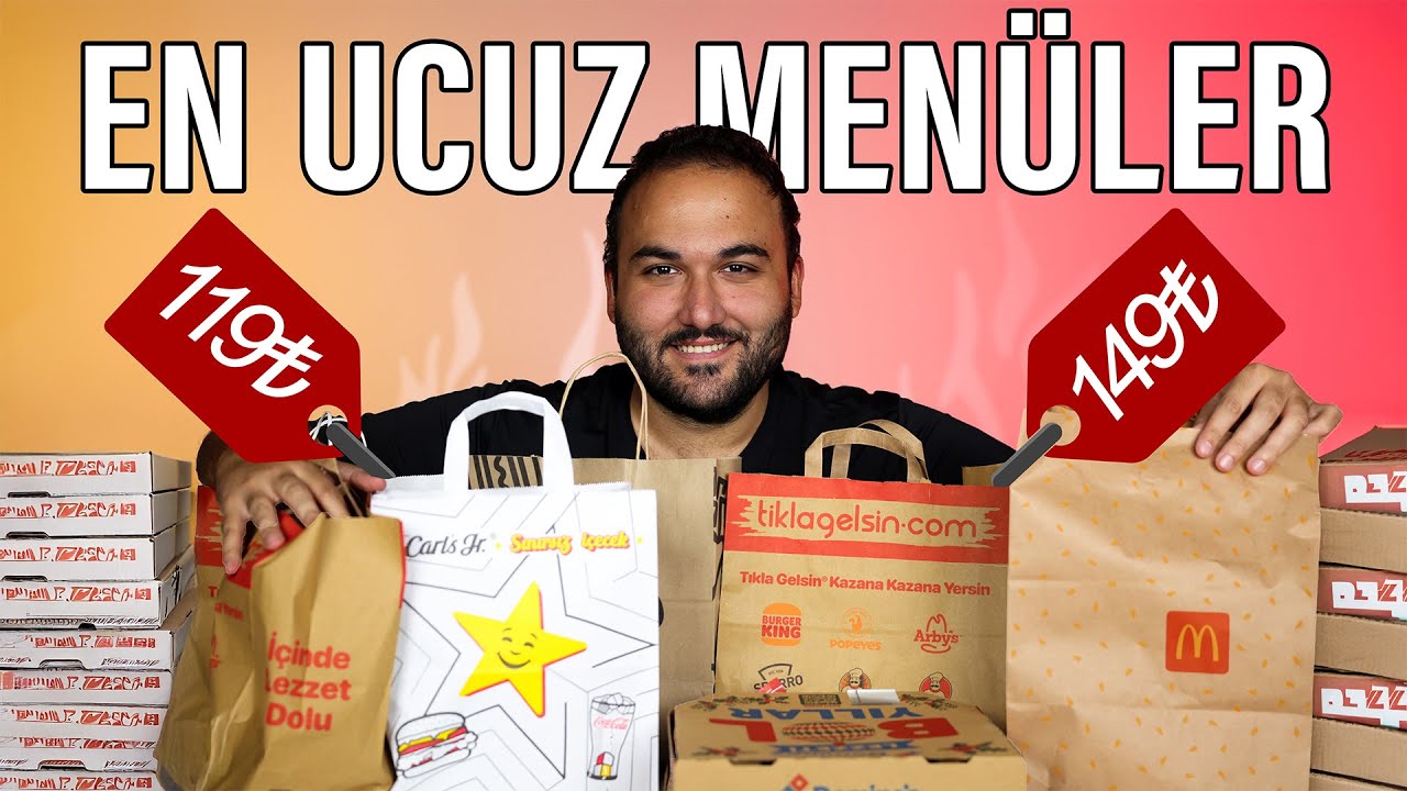 EN UCUZ MENÜLERİ YEDİK! (7 YIL SONRA)