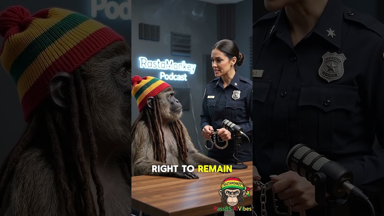 Fada is under arrest #rastamonkeypodcast #rassbsaivibes #fypシ #DadJokes